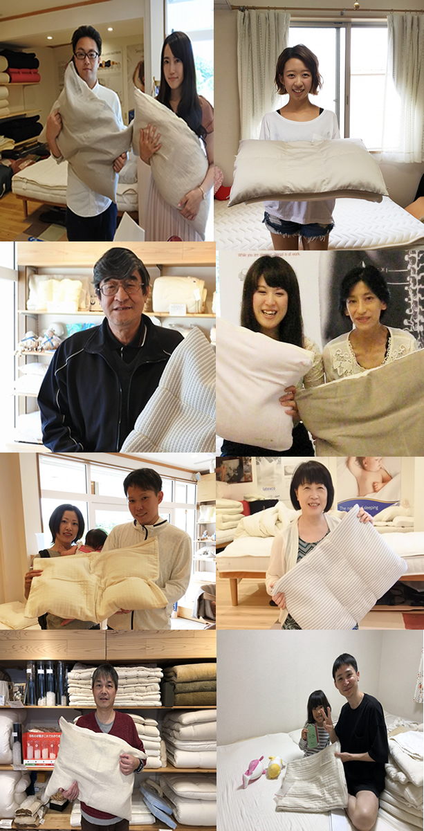 奈良　香芝　オーダー枕体験会