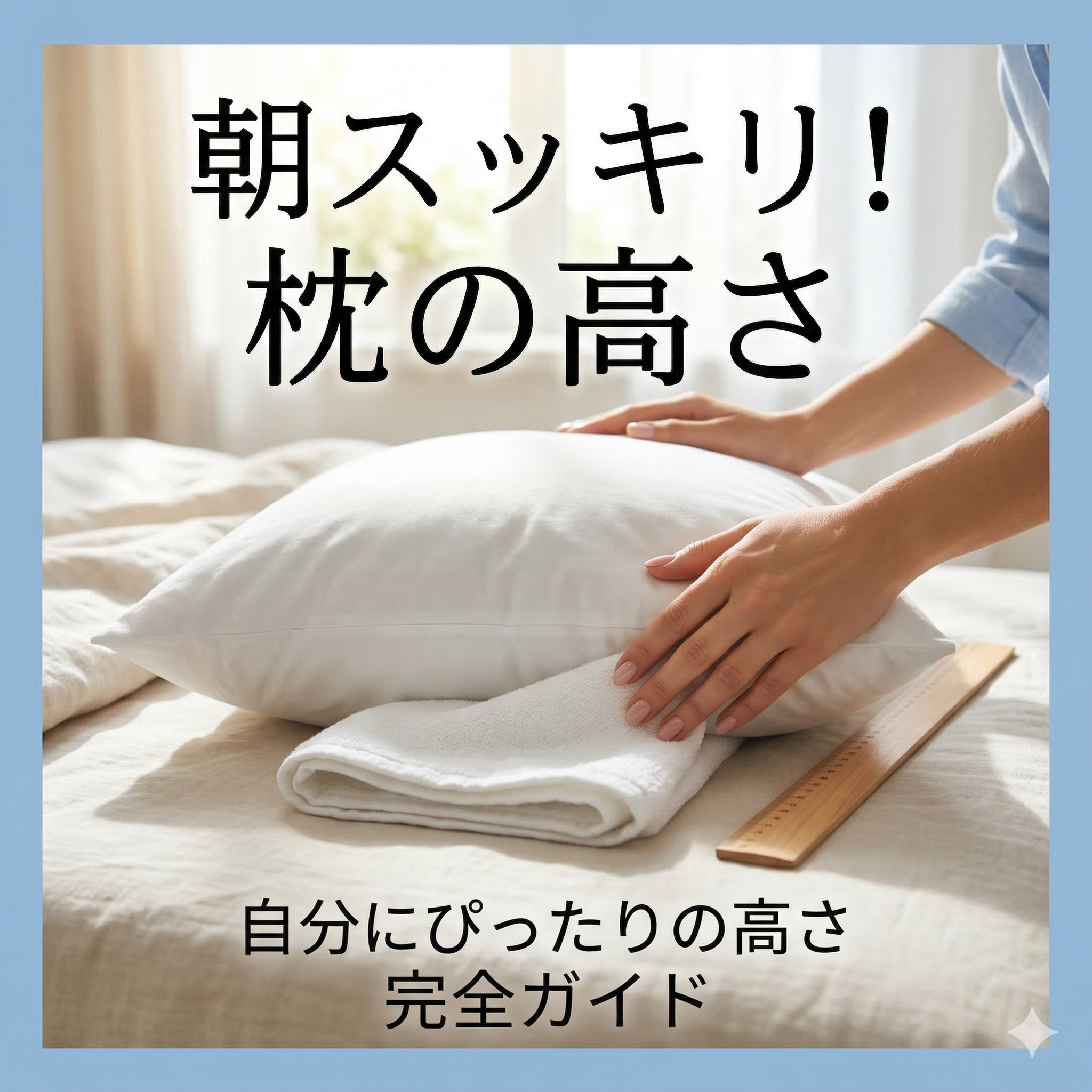 朝スッキリ起きられない人へ。